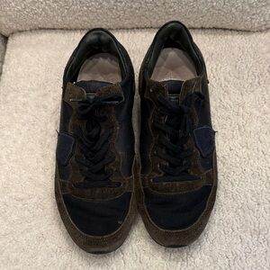 Philippe model Men's Black and Brown Sneakers